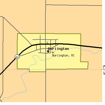 Burlington map