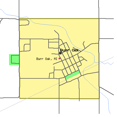 Burr Oak map