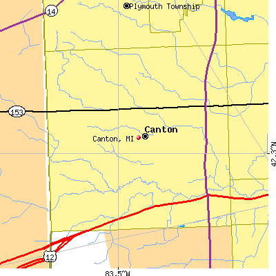 Canton map
