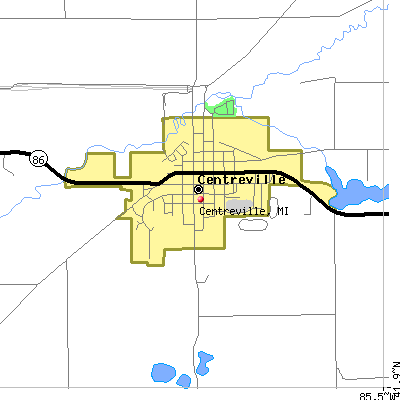 Centreville map
