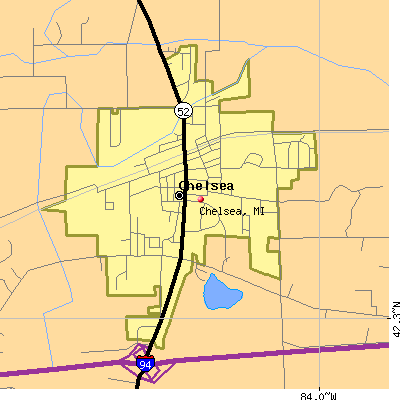 Chelsea map