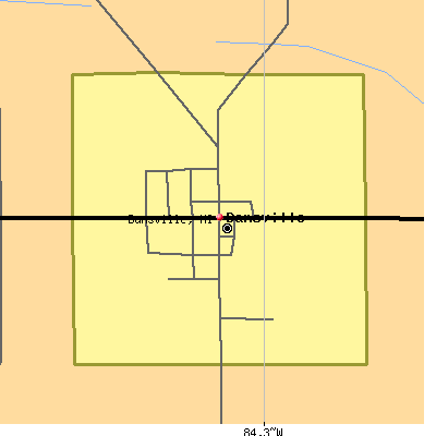 Dansville map