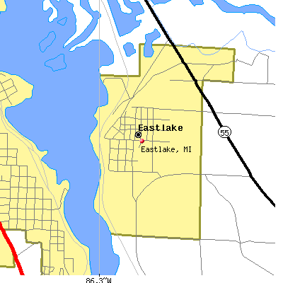 Eastlake map