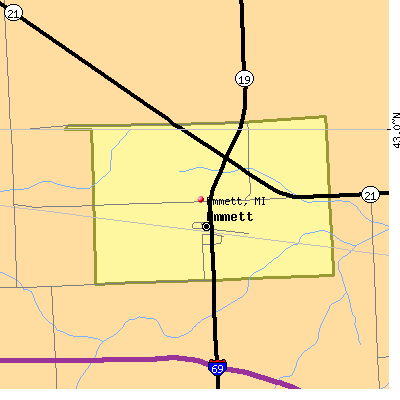 Emmett map