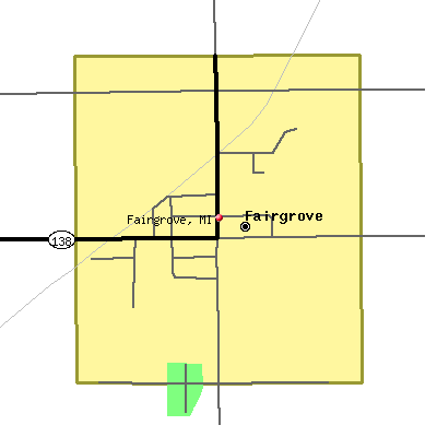 Fairgrove map