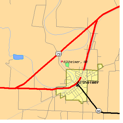 Altheimer map