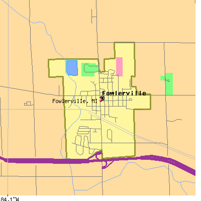 Fowlerville map