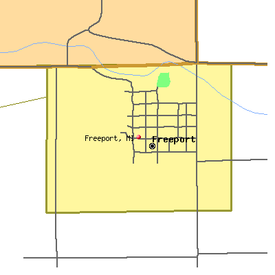 Freeport map