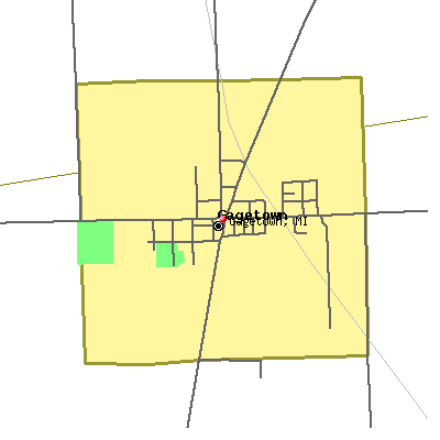 Gagetown map