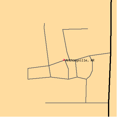 Anthonyville map