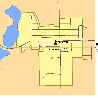 Hanover map