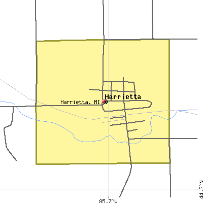 Harrietta map