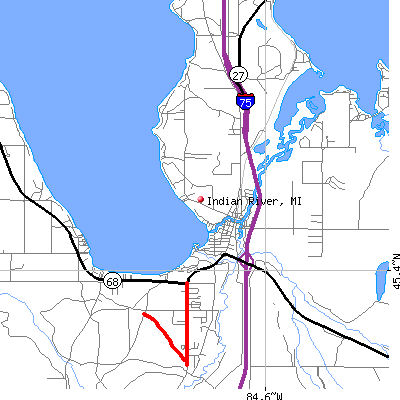Indian River map