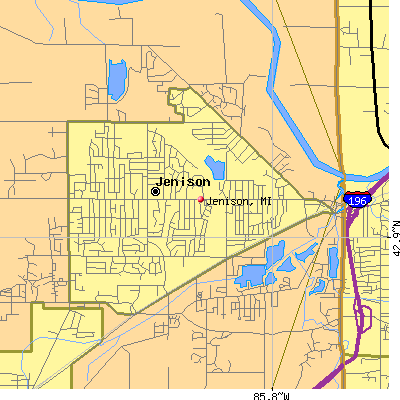 Jenison map