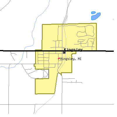 Kingsley map