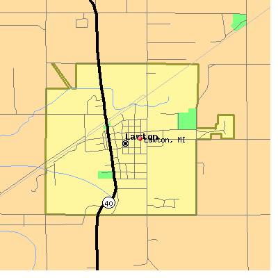 Lawton map