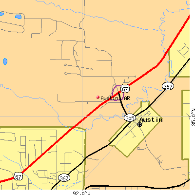Austin map