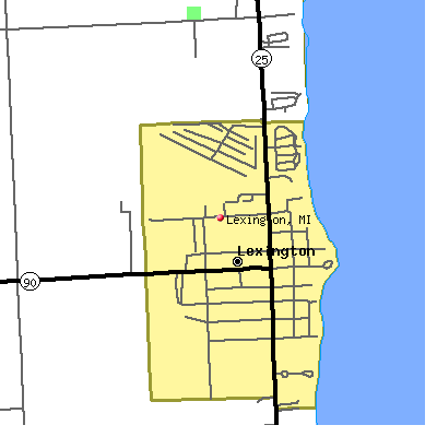 Lexington map
