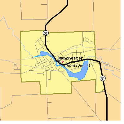 Manchester map