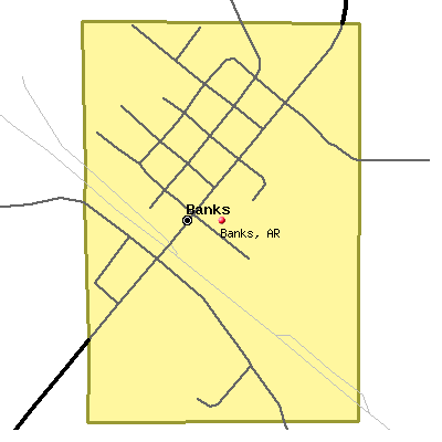 Banks map