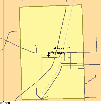 Metamora map