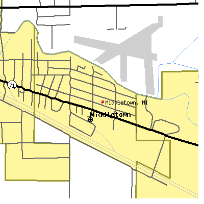Middletown map