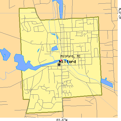 Milford map