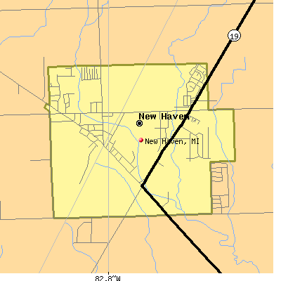 New Haven map