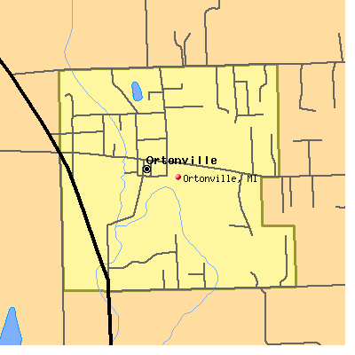 Ortonville map