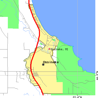 Ossineke map