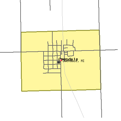 Owendale map
