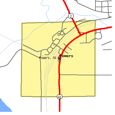 Powers map