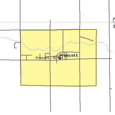Prescott map