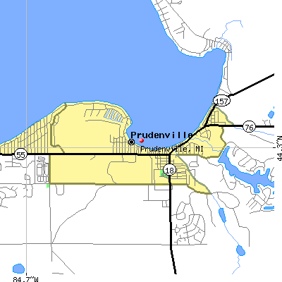 Prudenville map