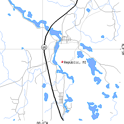 Republic map