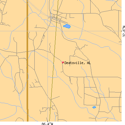 Deatsville map