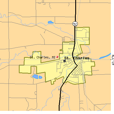 St. Charles map