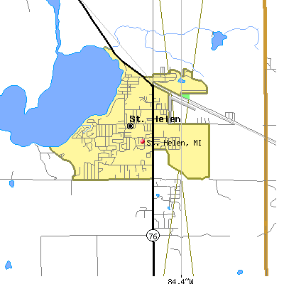 St. Helen map