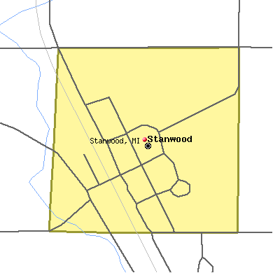 Stanwood map
