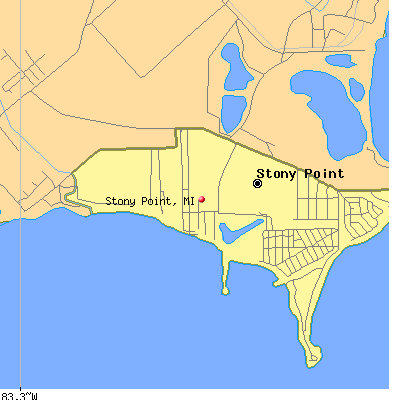 Stony Point map