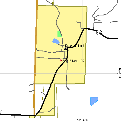 Big Flat map