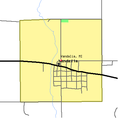 Vandalia map
