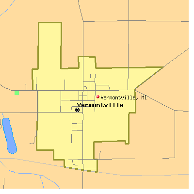 Vermontville map