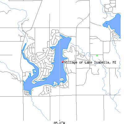 Village of Lake Isabella map