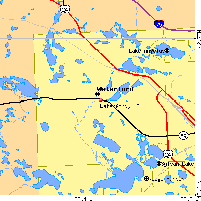Waterford map