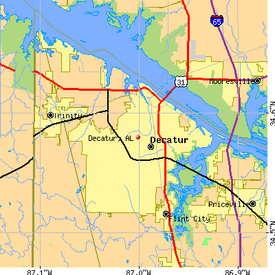 Decatur map