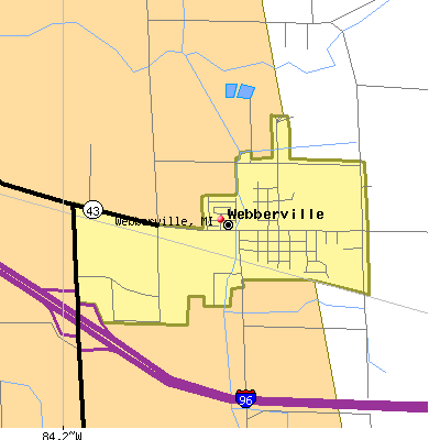 Webberville map