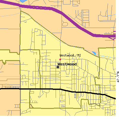 Westwood map