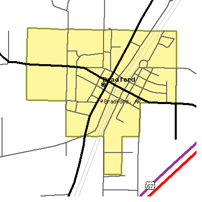 Bradford map