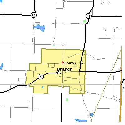 Branch map
